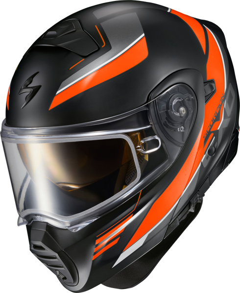 SCORPION EXO Exo Gt930 Cold Weather Helmet Modulus Orange Lg (Electric) - 75-2394L