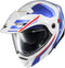 SCORPION EXO Exo At960 Modular Helmet Monk White/Blue Sm - 75-3269S