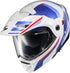 SCORPION EXO Exo At960 Modular Helmet Monk White/Blue Sm - 75-3269S