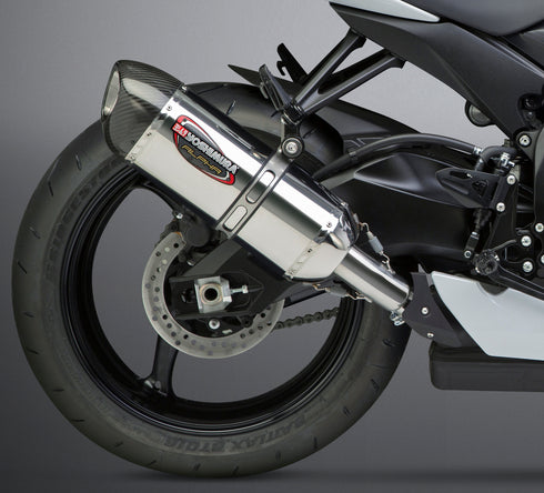 YOSHIMURA Exhaust Signature Alpha Slip On Ss Ss Cf - 960-1422