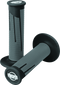 ProTaper Full Diamond Clamp-On Grips - Black/Dark Gray
