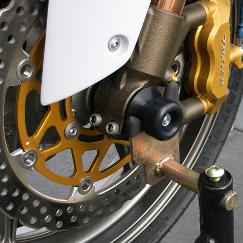 Front Axle Sliders Black