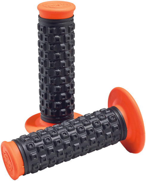 ProTaper Pro Series Clamp On Grips Pillow Top Orange/Black