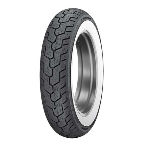 Dunlop D402 Rear Tire - MT90B16 M/C 74H TL - Wide Whitewall