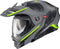 SCORPION EXO Exo At960 Modular Helmet Monk Grey/Hi Viz Sm - 75-3271S