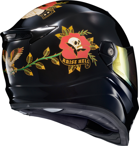 SCORPION EXO Covert Fx Full Face Helmet The Litas Gloss Black 2x - 75-23262X