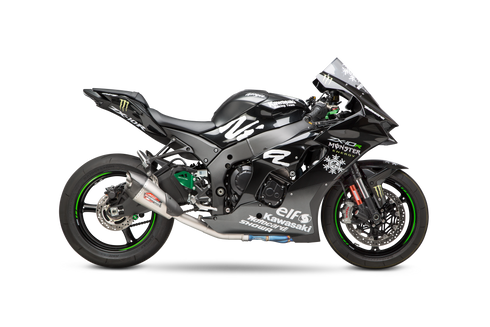 YOSHIMURA Exhaust Race At2 3/4 Sys Ss/Cf Kaw - 960-13019