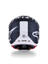 ALPINESTARS Sm7 Dasher Helmet Blk/Wht Matt Sm - 482-00189S