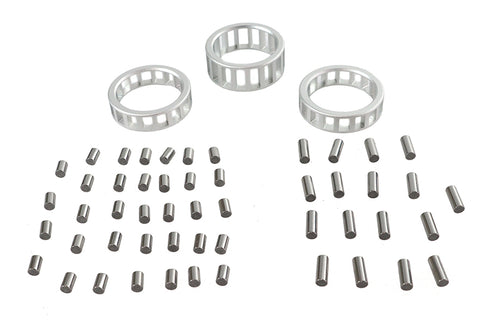 Motorshop Connecting Rod Roller Bearing Set with Cages - 10-0140