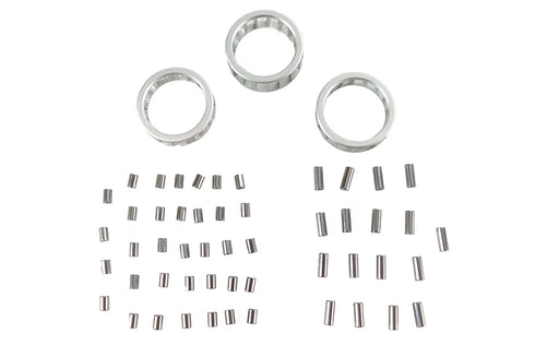 Motorshop Connecting Rod Roller Bearing Set with Cages - 10-0140