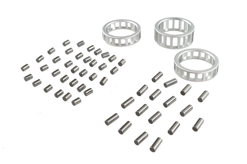 Motorshop Connecting Rod Roller Bearing Set with Cages - 10-0140