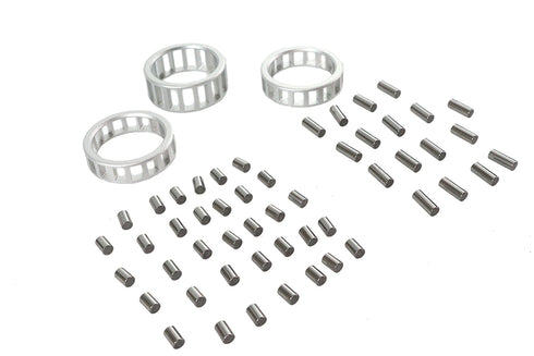 Motorshop Connecting Rod Roller Bearing Set with Cages - 10-0140