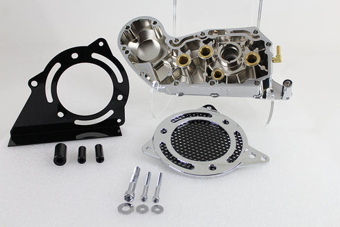 Motorshop Chrome Cam and Sprocket Cover Set - 10-0478