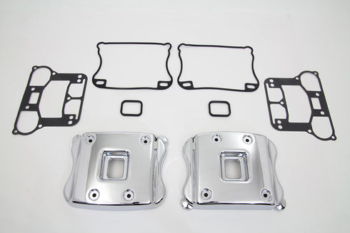 Motorshop Smooth Rocker Box Cover Set - 10-0579