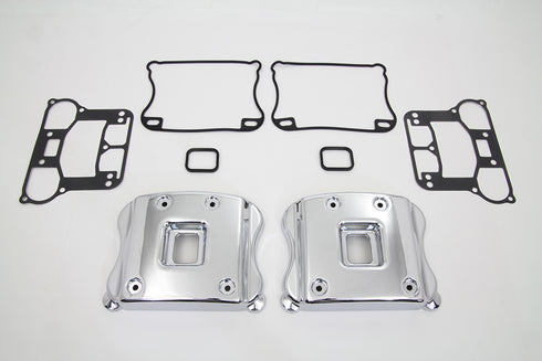 Motorshop Smooth Rocker Box Cover Set - 10-0579