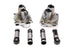 Motorshop Chrome Tappet Block and Tappet Kit - 10-0682