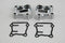 Motorshop Chrome Billet Tappet Block Set - 10-0815