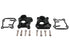 Motorshop Tappet Cover Kit Black - 10-0831