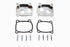 Jims Jims M8 Low Profile Billet Tappet Cover Kit Chrome - 10-0848