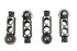 Motorshop Solid Lightning Tappet Set .005 Oversize - 10-0989