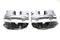V-Twin Cylinder Head Set with Chrome Rocker Box - 10-1063