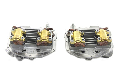 Motorshop Panhead Cylinder Heads Full Assembly - 10-1065