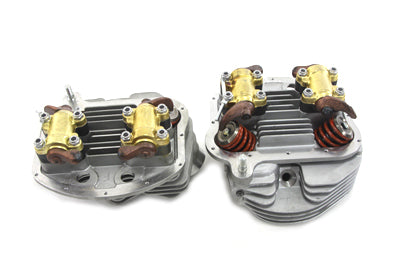 Motorshop Panhead Cylinder Heads Full Assembly - 10-1065