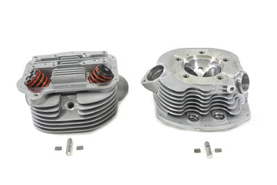 Motorshop Panhead Cylinder Heads with Valves - 10-1074