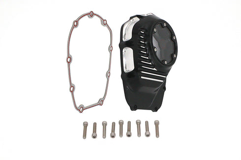 V-Twin M8 Clarity Cam Cover Black - 10-1330