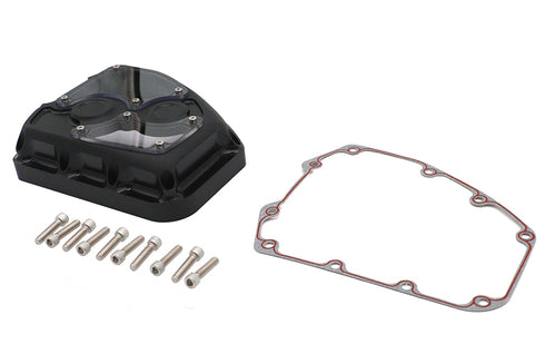 V-Twin TC-88 Clarity Cam Cover Kit Black - 10-1333