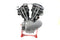 Motorshop Flatside Shovelhead 74 inch Long Block - 10-2002