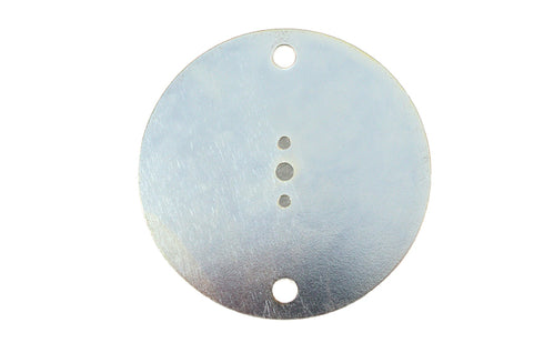 V-Twin Nose Cone Mount Plate Zinc - 10-2234