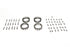 Motorshop Steel Connecting Rod Bearing Cage Set - 10-2522