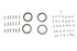 Motorshop Steel Connecting Rod Bearing Cage Set - 10-2522