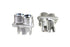 Motorshop Natural Aluminum Tappet Block Set - 10-7530