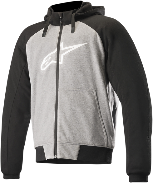 ALPINESTARS ALPINESTARS Chrome Sport Hoodie - Gray - 4XL 4200918-951-4X - 2820-4989