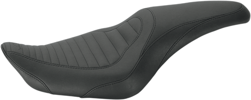 MUSTANG Seat - Tripper™ Fastback - Front Tuck-n-Roll - Black - XL 76957