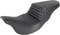 SADDLEMEN Step-Up Seat - Front Tuck-n-Roll/Rear Lattice Stitch - Black - FL '08-24 808-07B-176
