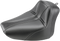 SADDLEMEN Dominator Solo Seat - w/o Backrest - Black w/ Gray Stitching - FLS/FXS '00-'06 800-01-0042