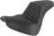 SADDLEMEN Step-Up Seat - Front Tuck-n-Roll/Rear Lattice Stitch - Black - FXBR/S '18-'20 818-31-176