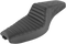 SADDLEMEN Step-Up Seat - Front Tuck-n-Roll/Rear Lattice Stitch - Black 807-03-176