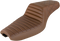 SADDLEMEN Step-Up Seat - Front Tuck-n-Roll/Rear Lattice Stitch - Brown 807-03-176BR
