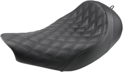 SADDLEMEN Renegade Solo Seat - Lattice Stitched - Black - Indian '14-'24 I14-07-002LS