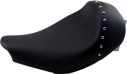 SADDLEMEN Renegade Solo Seat - Black - Studded - Indian '14-'24 I14-07-001