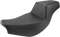 SADDLEMEN Step-Up Seat - Front Smooth/Rear Lattice Stitch - Black - Indian I14-07-173
