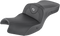 SADDLEMEN Heated Roadsofa™ Seat - Carbon Fiber - Without Backrest - Black - Indian I20-06-185HCT