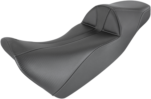 SADDLEMEN Adventure Tour Seat - One-Piece - Standard - Stitched - Black - Africa Twin 0810-H048
