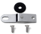 SADDLEMEN Seat Bracket - Chrome - 1/4"-28 10545CB