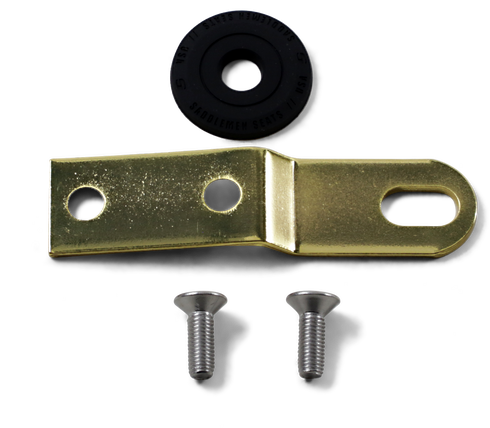 SADDLEMEN Seat Bracket - Gold - 1/4"-28 10545GOB