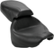 MUSTANG Seat - Vintage - Wide - Touring - Without Driver Backrest - Two-Piece - Smooth - Black 75217